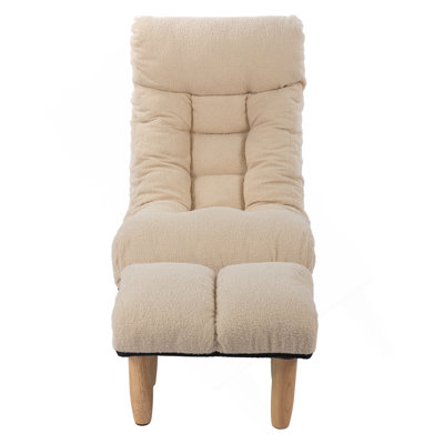 Single Sofa Reclining Chair Japanese Chair Lazy Sofa Tatami Balcony Reclining Chair Leisure Sofa Adjustable Chair