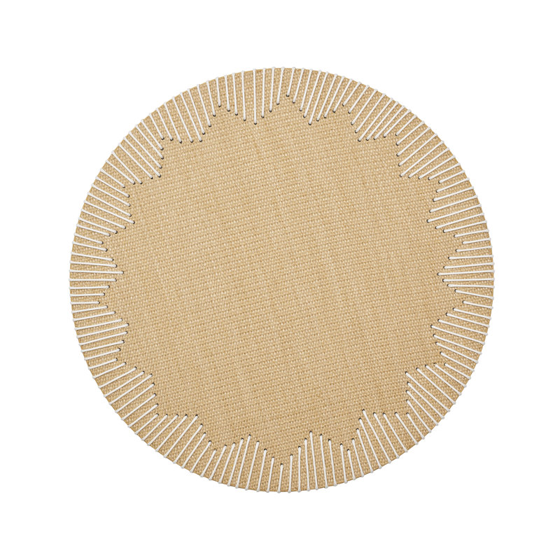 Dreamweaver Placemat, Natural/White
