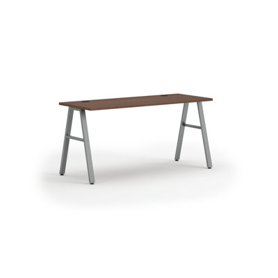 Mod Solid Wood Steel Standing Desk