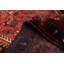 Tapis noir, rouge Anadol 4 pi 7 po x 9 pi 2 po