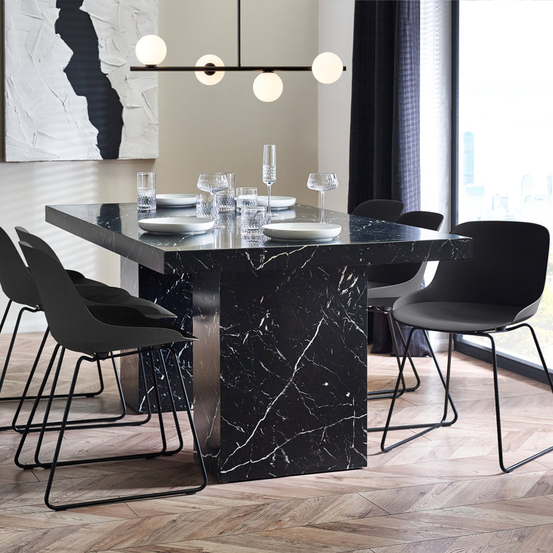 Billy Dining Table, Black