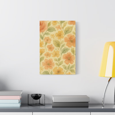 Aaroon Single Picture Frame Print on Canvas