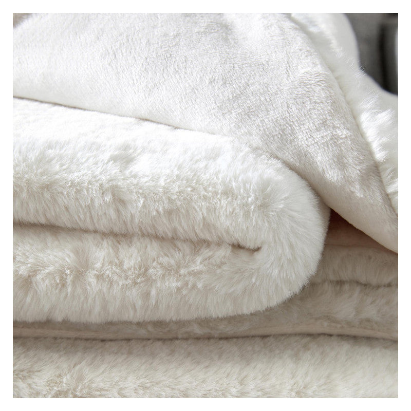 Bianca Madura Throw, W140 x L200cm, Light Beige