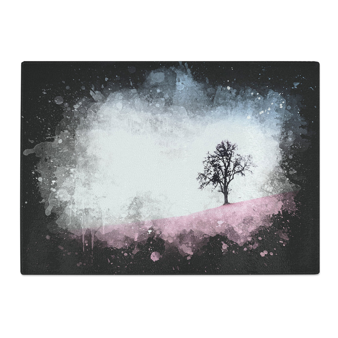 Tempered Glass the Tree Swing Chopping Board