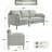 Lagoa 84'' Square Arm Upholstered Standard Sofa-1744012538