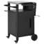 Chariot de barbecue 33,9 po avec abattant