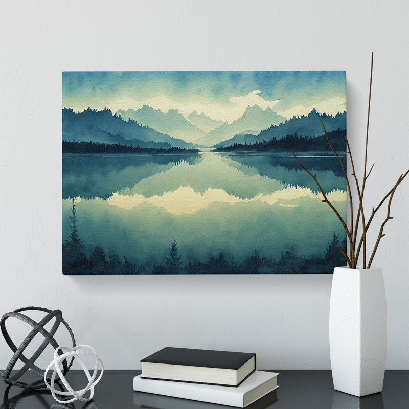 Forest Lake Vol.3 - Wrapped Canvas, 50cm H x 76cm W x 3cm D