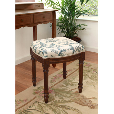 Camiah Solid Wood Accent Stool