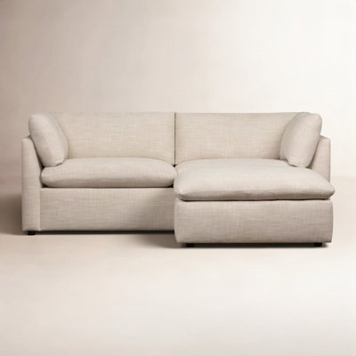 Kallie Upholstered Sofa With Ottoman