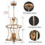 Luminaire suspendu lanterne à 4 lumières Floro-1019071276