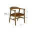 Ensemble de 4 fauteuils rembourrés en similicuir-1564161007