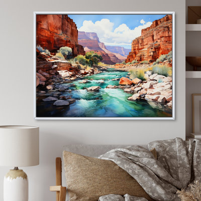 " Nevada Canyon River "