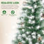 HOMCOM 6FT Artificial Christmas Tree Xmas Indoor Decoration, Automatic Open