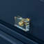 Rectangular Cabinet Knob with Brass Base-2140555917