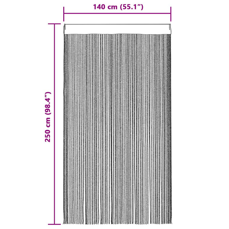 Back Bay Sheer Curtain, 140cm Width x 250cm Drop, Grey