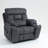 Old age electric lift chair, flat high density foam electric sofa, with heating and massage functions, can tilt to 180 degrees, 2 pocket cup holders, 2 remote controls, 4 OKIN motors-1685158310