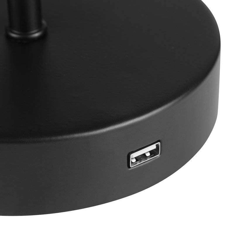 Lampe de bureau 18 po Betterton, Noir