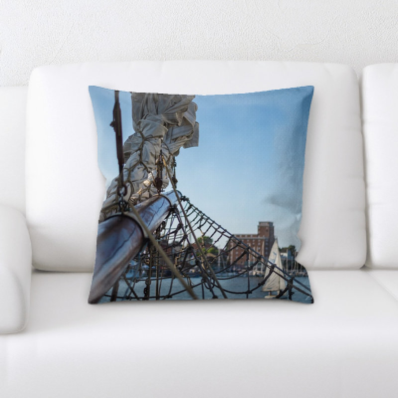 Housse et insert de coussin carré Statue