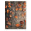 Feuilles d'automne orange I - décoration murale en bois de feuilles - sur bois de pin naturel-1952205150