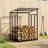 Brayla 110cm W x 70cm D Metal Log Store