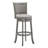 Leda Swivel Upholstered Counter Stool with Solid Wood Frame-789430965-687689930-730086964