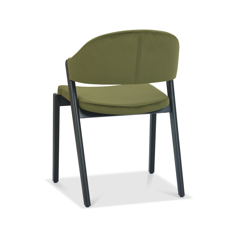 Kostka Upholstered Dining chair Set of 2, Cedar