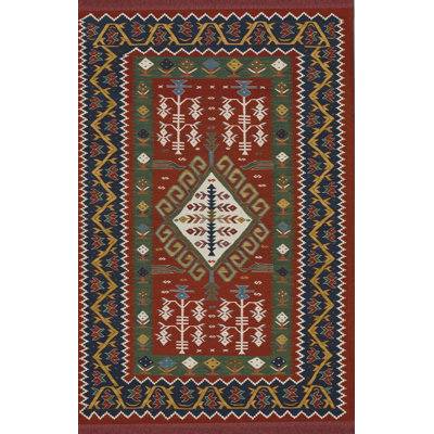 Semire Southwestern Indoor / Outdoor Rug