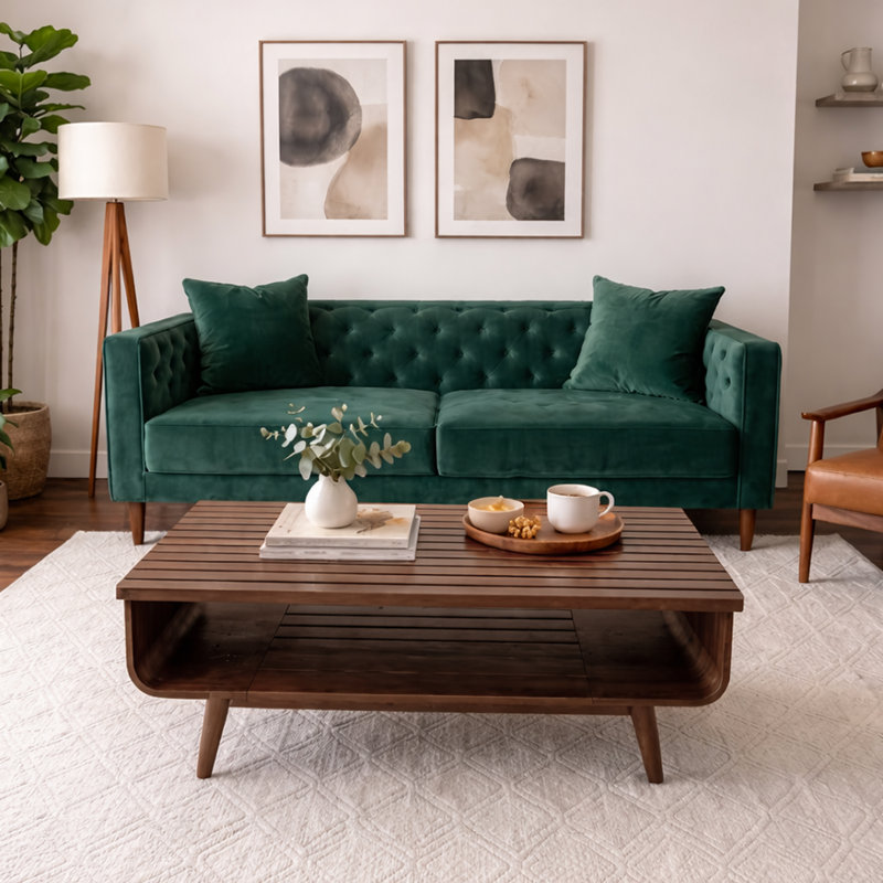 Breadon Solid Wood Coffee Table