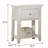 Nightstand With Bottom Shelf
