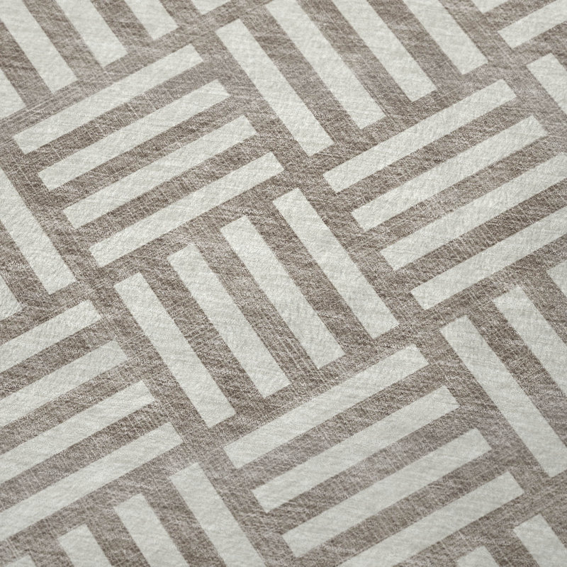 Jeté carré Addison Sherpa ASB620, Taupe