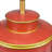 Campa 40Cm Red/Gold/Brown Table Lamp Base