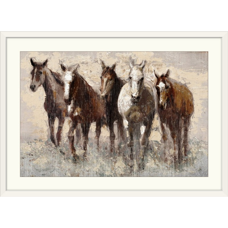 Connley Harras par Edward Selkirk - impression, H 24 po x l 32 po x P 1 po, Cadre blanc
