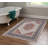 Emanuel Traditional Machine Woven Flatweave Red and Navy Area Rug with Non Skid Backing -1982013035