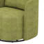 Fauteuil d'appoint pivotant à 360 ° avec accoudoirs ergonomiques et coussin décoratif-116646678