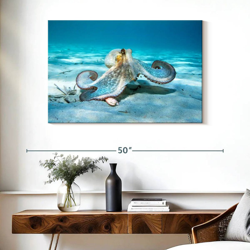 Crowle Roaming Octopus, 26" H x 39" W