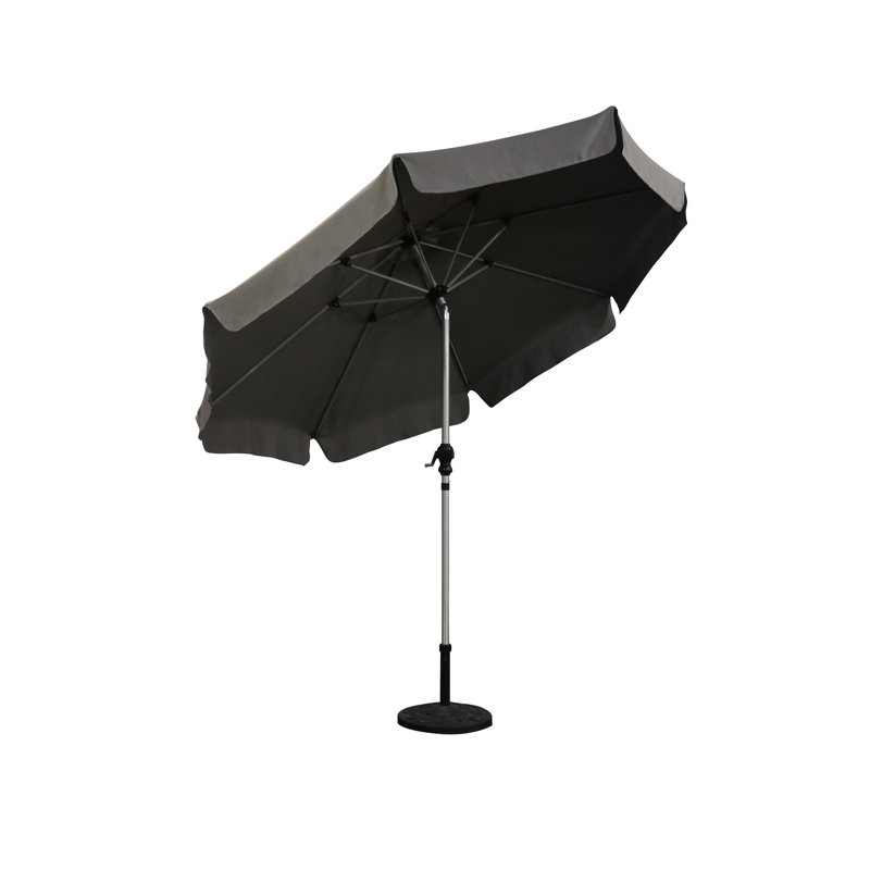 Kinley 270cm Market Parasol, Grey