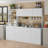 Spurgeon Extra Large Kitchen Cabinet With Microwave Shelf-173498754