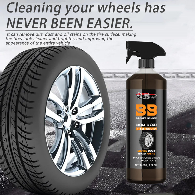 Nettoyant et nettoyant pour roues de voiture