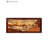 Hand-Carved Rural Scene 3D Wood Inlay Wall Art, 19-Inch Rustic Farmhouse Panel with Bull at Lake