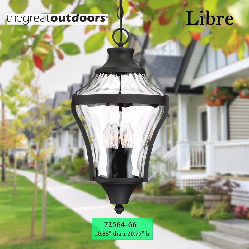 Lanterne suspendue d'extérieur 4 lumières Curcio