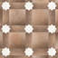 Argile 17 5/8 po X 17 5/8 po Carreau de porcelaine pour plancher et mur