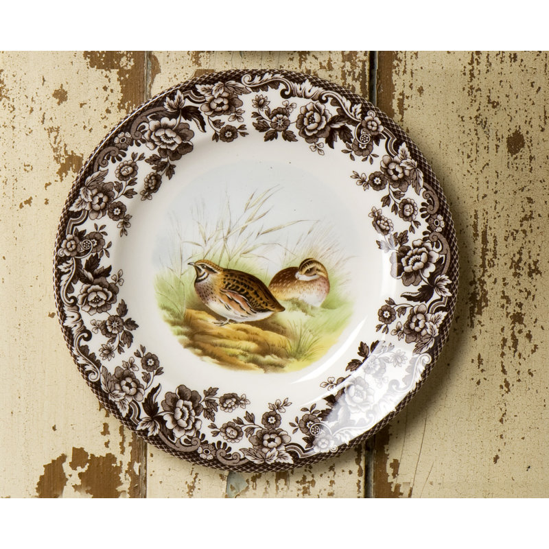 Spode Woodland Dinner Plate 10.5" Quail