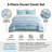 Retro Art Deco - Mid century bedding set - Modern Mid-century Bed cover set