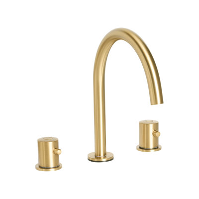 Basin Mixer Tap Magnuson Brass Silver