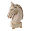 Sculpture tête de cheval en céramique Carrah