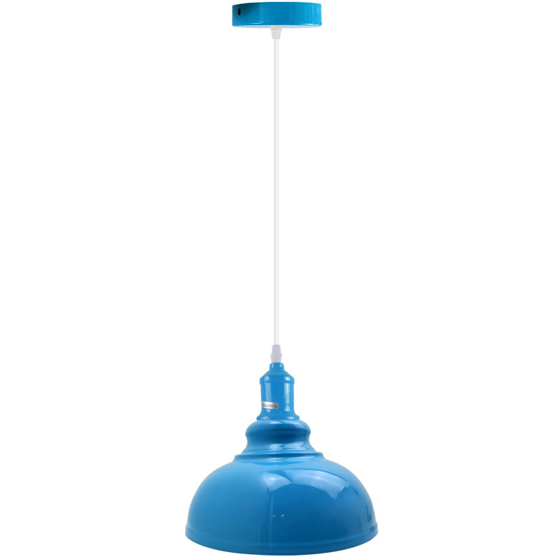 1 - Light Dome Pendant, Blue