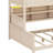 Bunk Bed With Storage, Solid Wood Bunk Bed With Shelves, Color-Changing Lights, Guardrails And Pegboard-182030898