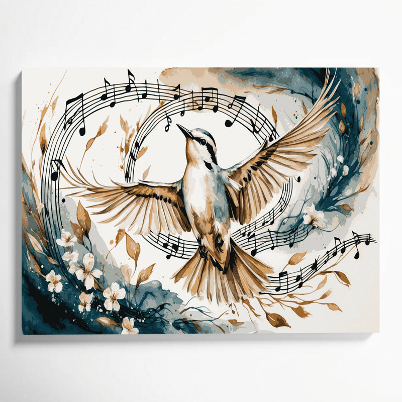 «Birds Chalk», H 11 po x l 14 po