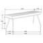 Banc en simili cuir Mia