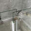 Porte de douche coulissante double sans cadre avec verre transparent de 3/8 po (10 mm) Opal Mirage MCOCOD51 - l 54,75 po x H 76 po-116474669